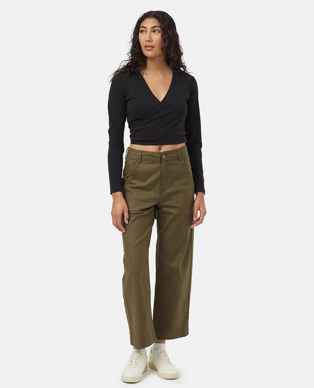 Full Sleeve Casual Ribbed Top